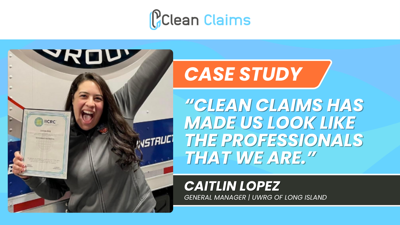 Case Study | Caitlin Lopez from United Water Restoration Group of Long Island